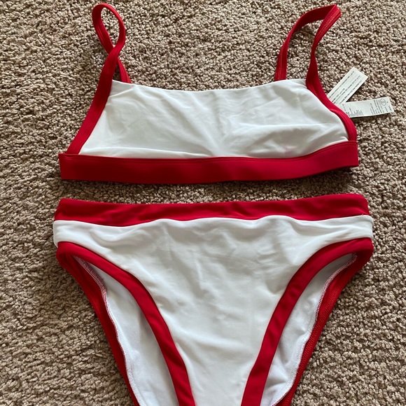 Hollister Other - Hollister bikini S/M white and red